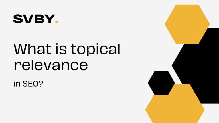 What is topical relevance in SEO?